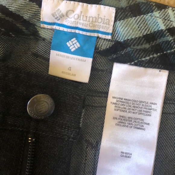 Columbia plaid cuff jeans (optional) - Picture 3 of 6